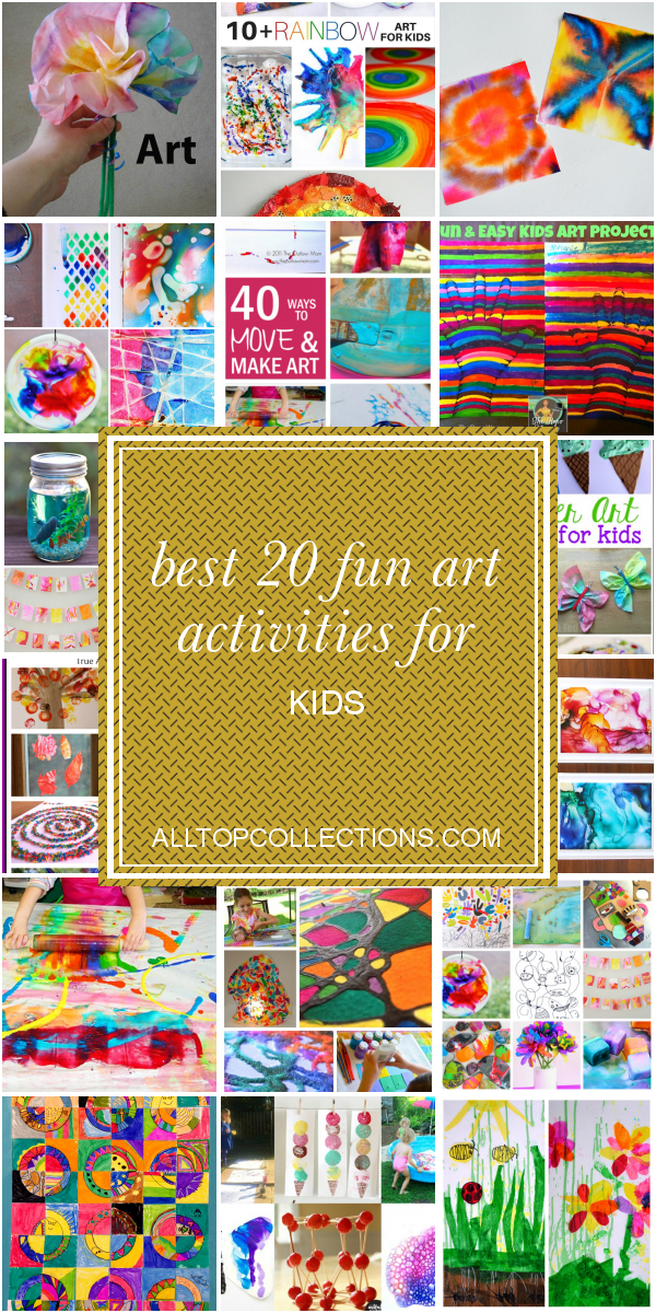 Best 20 Fun Art Activities for Kids - Best Collections Ever | Home